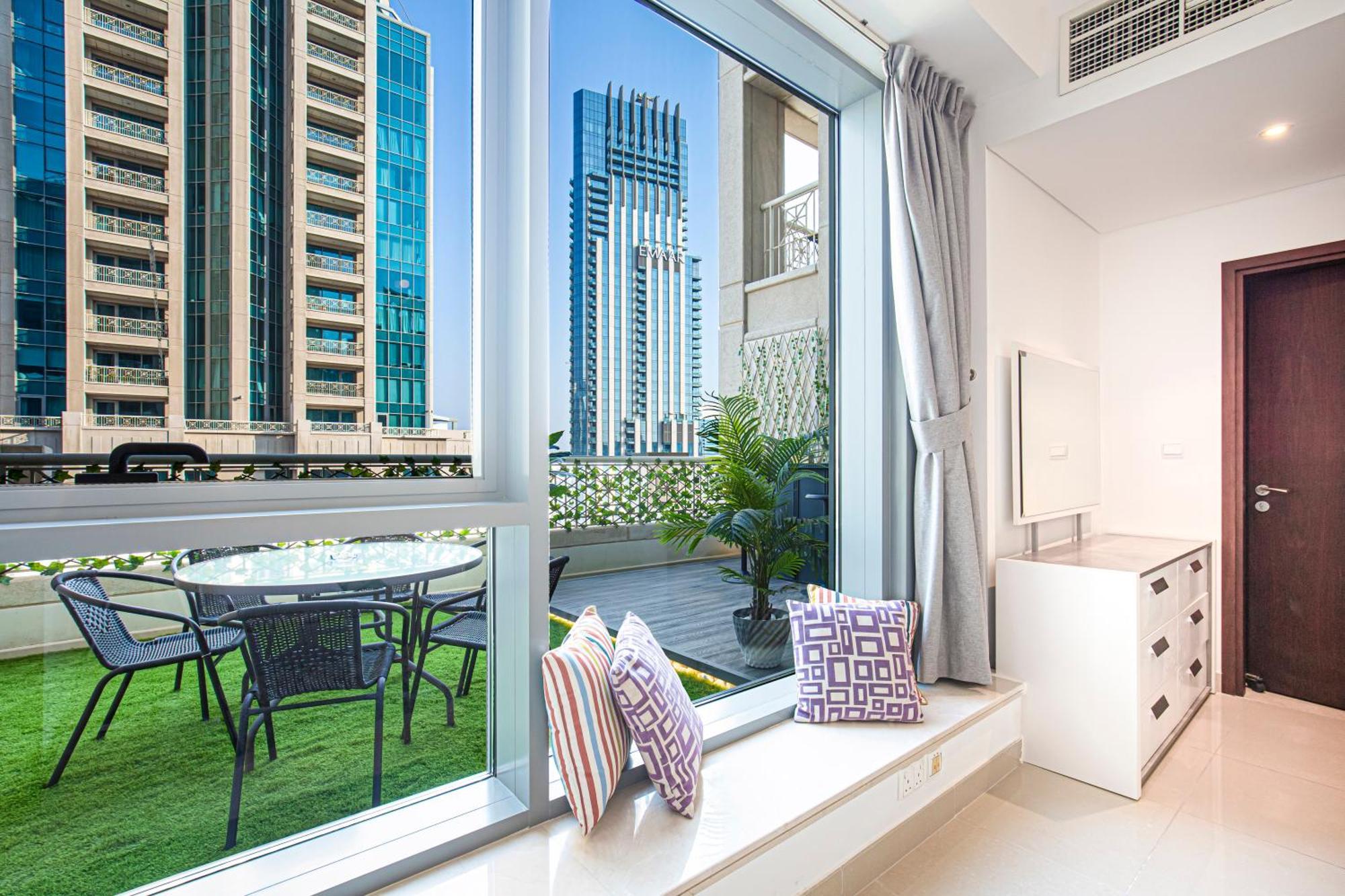 Apartment Burj Khalifa View From Private Terrace In Downtown