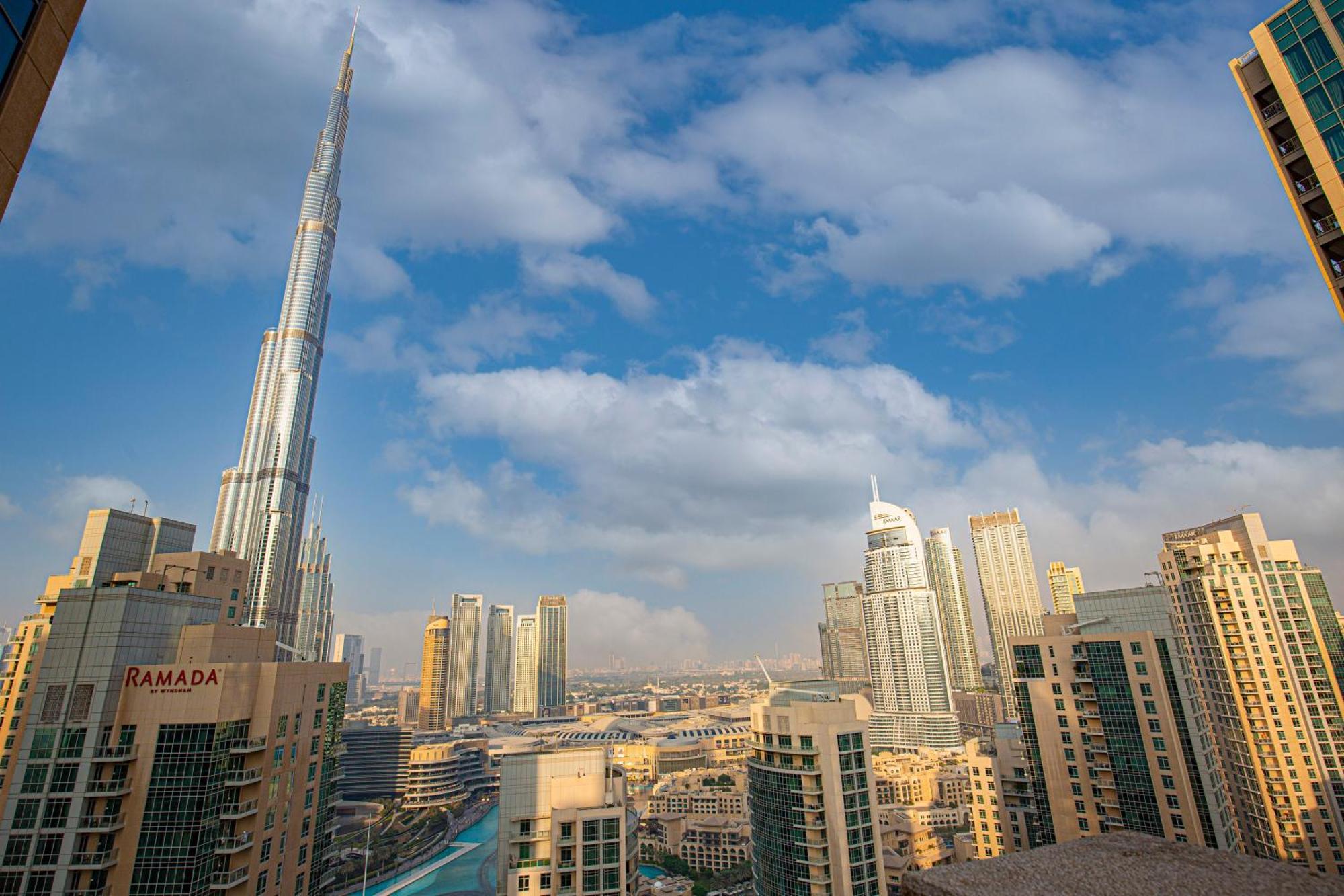Apartment Burj Khalifa View From Private Terrace In Downtown Dubai